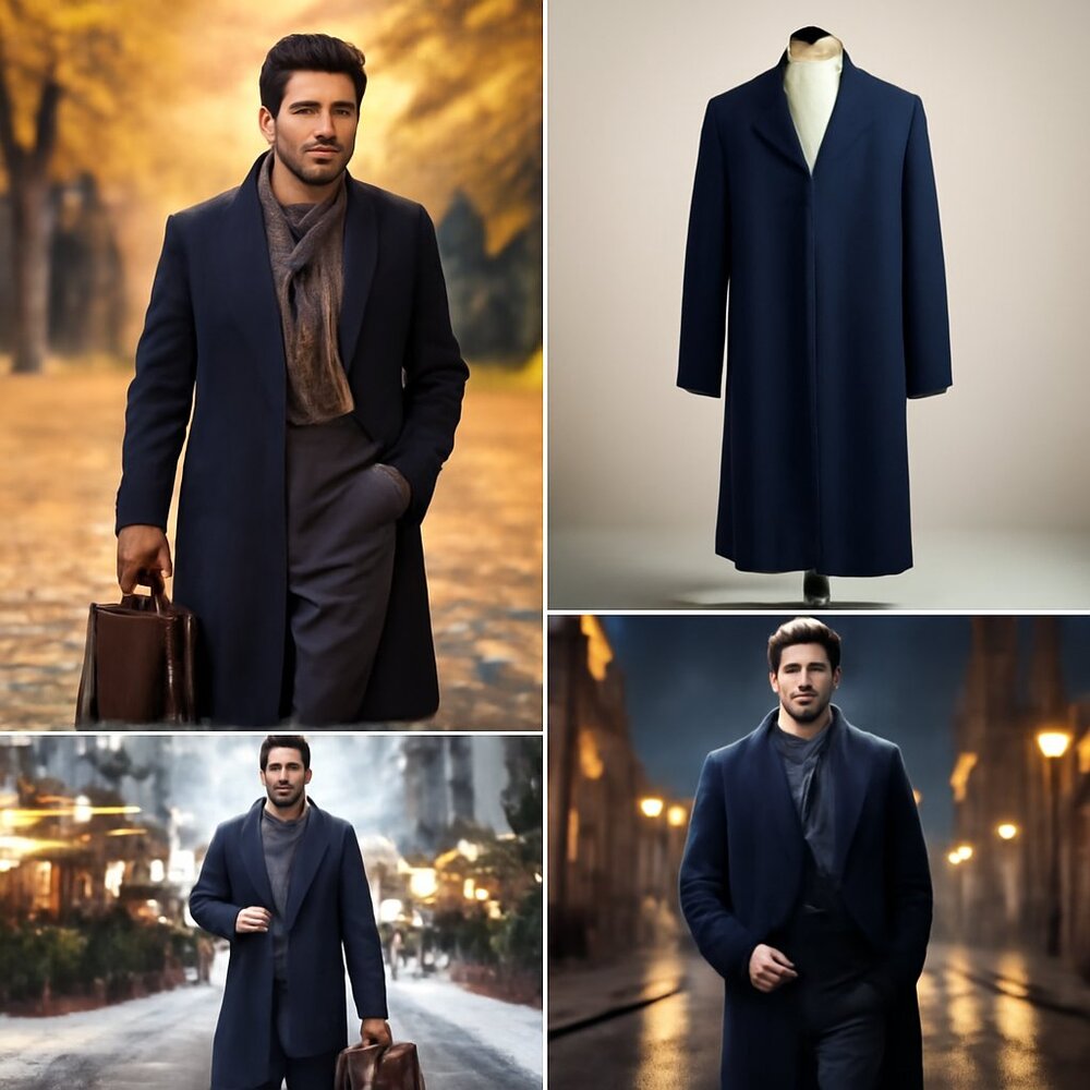 Vintage Oleg Cassini Signature Collection Overcoat – Thermolite Lined